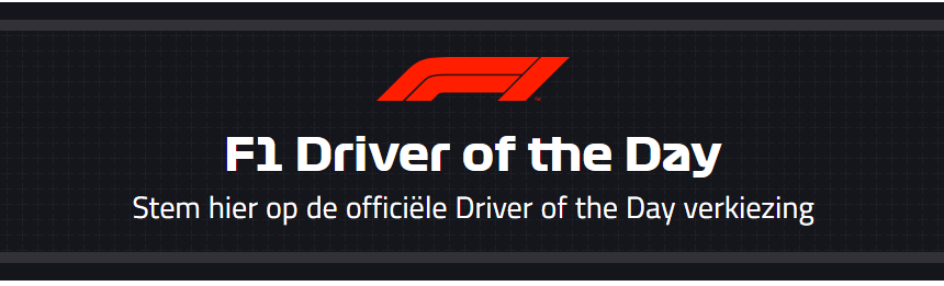 driver of the day